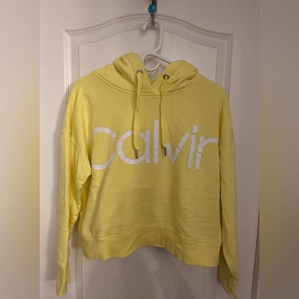 Calvin Klein Cropped Style Hoodie Size M